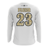 Vegas Gold/White Teams Long Sleeve Shirt (Ruwe, Fidel Amor, & Clark/Redmond)