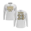 Vegas Gold/White Teams Long Sleeve Shirt (Ruwe, Fidel Amor, & Clark/Redmond)