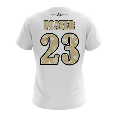 Vegas Gold/White Teams Shirt (Ruwe, Fidel Amor, & Clark/Redmond)