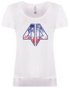 AP Red, White & Blue Women's Scoop Neck Tee