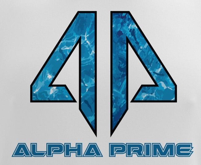Alpha Prime - Blue Aqua Spot Dye & Face Guard Combo-Short Sleeve