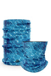 Alpha Prime - Blue Aqua Spot Dye & Face Guard Combo-Short Sleeve