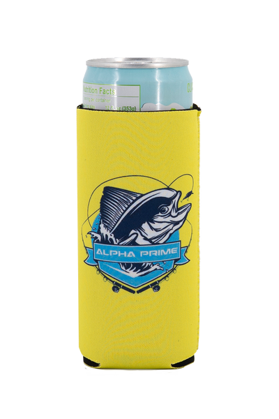 Prime Koozies-Fishing Collection Slim Can - Alpha Prime Sports